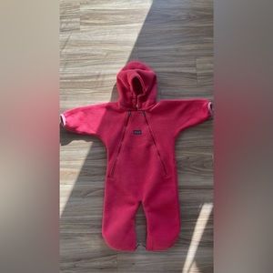 Patagonia fleece snowsuit.
